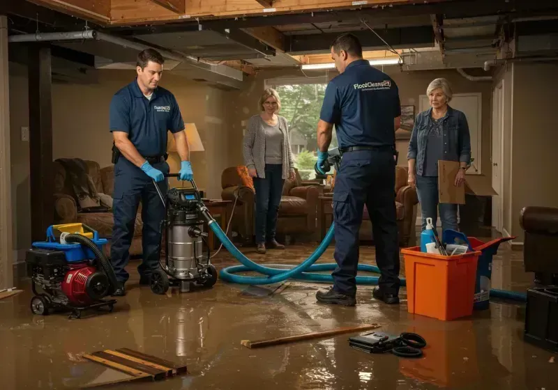 Basement Water Extraction and Removal Techniques process in Hayward, WI